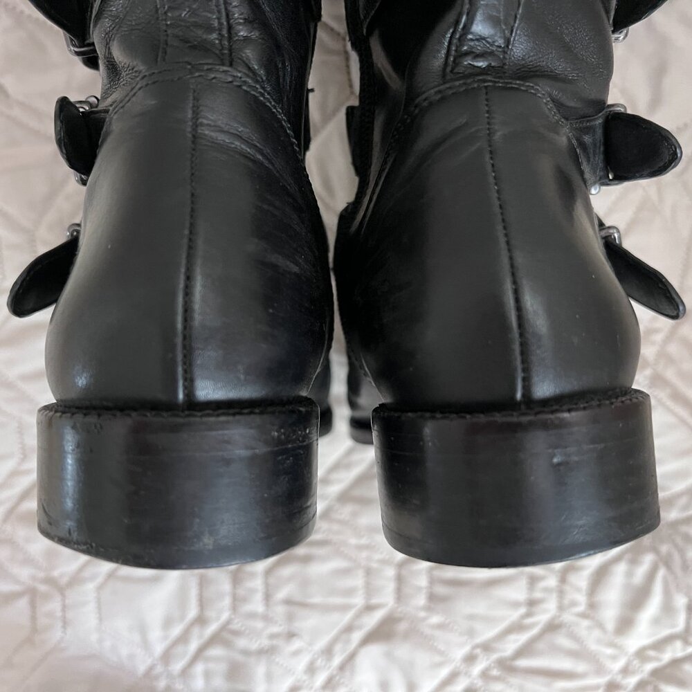 Via Spiga Black buckle boots - Picture 6 of 10